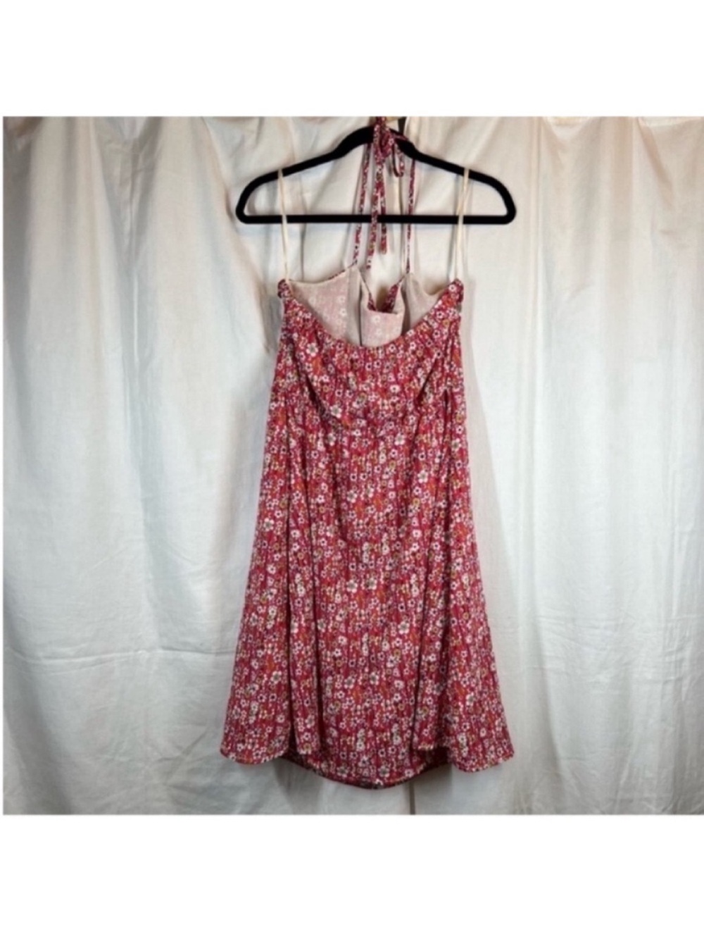 Liberty of London x Target ditsy floral ruffle halter sundress kitschy retro - Picture 2 of 6